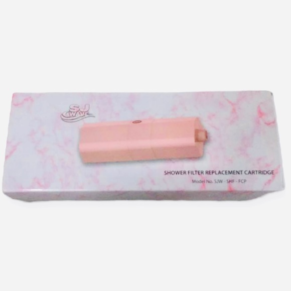 SJ Wave Shower Water-Filter Replacement Cartridge, Pink - New In Box - Picture 4 of 11